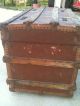 Antique Trunk,  Steamer Trunk,  Over 100 Years Old Good Condition. 1800-1899 photo 9