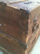 Antique Trunk,  Steamer Trunk,  Over 100 Years Old Good Condition. 1800-1899 photo 6