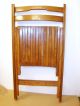 Retro Slatted Seat Wood Folding Chair - Church - School - Confrence Room Unknown photo 1