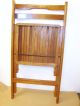 Retro Slatted Seat Wood Folding Chair - Church - School - Confrence Room Unknown photo 2