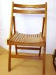 Retro Slatted Seat Wood Folding Chair - Church - School - Confrence Room Unknown photo 4