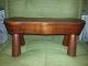 Vintage Wooden Small Footstool Brown Unknown photo 10