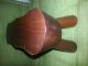Vintage Wooden Small Footstool Brown Unknown photo 4