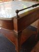 Grosfeld House French Empire Marble Top Mahogany Table Classical Rare 1900-1950 photo 8