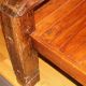 Antique Solid Wood Bench 400 Years Old Pre-1800 photo 3
