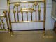 1849 American Tuba Style Brass Bed Fully Polished 1800-1899 photo 1