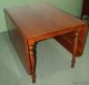 6071: Ethan Allen Solid Cherry Drop Dining Table Gorgeous Post-1950 photo 2