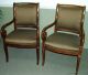 5859: Sherrill Set Of 2 Open Arm Accent Chairs Post-1950 photo 1