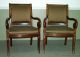 5859: Sherrill Set Of 2 Open Arm Accent Chairs Post-1950 photo 3