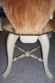 1940 ' S Vintage French White/ivory Bedroom Chair,  Vanity,  Decorative - Golden Amber 1900-1950 photo 3