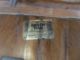 Ranch Oak Tile Table Brandt Inc.  With Floor Lamp 1950 ' S Old West Texas Post-1950 photo 4