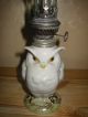 Victorian White Owl Nursery Oil Lamp Lamps photo 4