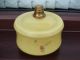 Victorian Yellow Glass Oil Lamp Font Lamps photo 1
