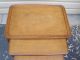 48251 Cherry Stack Nesting Table S Stand S W/ French Legs 1900-1950 photo 1