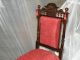 Antique Walnut Gothic Throne Chairs 1800-1899 photo 9