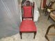 Antique Walnut Gothic Throne Chairs 1800-1899 photo 6