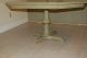 Unique Pedestal Dining Room Table,  70s (or Earlier Era),  Only One Chair Availabl Post-1950 photo 3