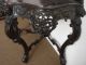 Victorian Carved Oak Hall Side - Table Lions/tudor Roses 1800-1899 photo 5