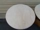 49602 Pair Marble Top End Table Stand S Baker Furniture ??? Post-1950 photo 1