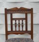 6 Pc Antique Heavy Carved Walnut Uk Parlor Set Chaise Mama Papa & 3 Side Chairs 1800-1899 photo 9
