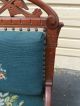 50133 Antique Victorian Walnut Chair With Needlepoint Seat 1800-1899 photo 4