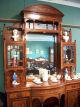 Antique Edwardian English Rosewood Sideboard With Sheriton Marquetry 1800-1899 photo 2