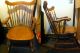 Authentic Vintage Wooden Rocker Rocking Chair Eames Heywood Wakefield Japan - Made Post-1950 photo 3