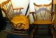 Authentic Vintage Wooden Rocker Rocking Chair Eames Heywood Wakefield Japan - Made Post-1950 photo 5