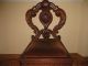 Rare Toscana Walnut Period Antique Desk Chair Cupid Clock Italy 1800-1899 photo 5