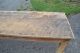 Antique Harvest Table Rustic Primitive Farmers Dining Work Bench Kitchen Island 1900-1950 photo 1