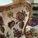 Antique Pair Of Rococo Baroque Style Side Chairs Ornate Scroll Vintage 1900-1950 photo 11