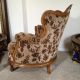 Antique Pair Of Rococo Baroque Style Side Chairs Ornate Scroll Vintage 1900-1950 photo 5