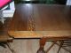 Dining Or Game Table Antique Oak 1920’s Real 1900-1950 photo 4