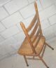 Pre - 1900s Antique Bentwood Hand Carved Oak Chair 1800-1899 photo 1