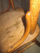 Pre - 1900s Antique Bentwood Hand Carved Oak Chair 1800-1899 photo 2