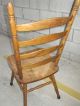 Pre - 1900s Antique Bentwood Hand Carved Oak Chair 1800-1899 photo 5