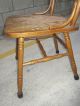 Pre - 1900s Antique Bentwood Hand Carved Oak Chair 1800-1899 photo 6