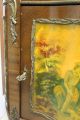 Vintage Marble Top Cabinet Louis Xvi Style Hand Painted Scenes 1900-1950 photo 9