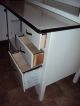 Vintage Hoosier Cabinet - White Excellent Enamel Porcelin Anitique Cabinet 1900-1950 photo 4