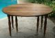 American C 1880 Country Antique Cherry Drop Leaf Dining Banquet Table Seats 8/10 1800-1899 photo 5