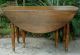 American C 1880 Country Antique Cherry Drop Leaf Dining Banquet Table Seats 8/10 1800-1899 photo 6