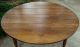 American C 1880 Country Antique Cherry Drop Leaf Dining Banquet Table Seats 8/10 1800-1899 photo 7
