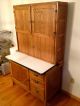 Oak Hoosier Kitchen Cabinet - Condition 1900-1950 photo 1
