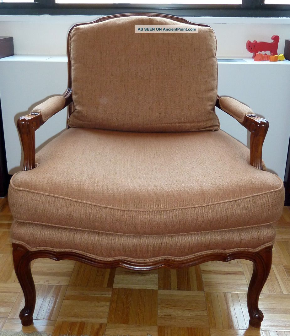 Baker Arm Chair Baker Berger Chair French Country Arm Chair Baker Furniture Post-1950 photo