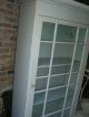 Vintage Cabinet Cupboard Wood Glass 1930 - 1950 ' S 1900-1950 photo 1