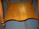 Refinished Antique Oak Parlor Table With Claw Feet 1900-1950 photo 2