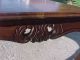 Great Vintage French Coffee Table Carved With Inlaid Floral Fruitwoods 1900-1950 photo 1