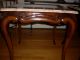 Gorgeous Vintage Pair Of Mahogany With Marble Top End Tables 1900-1950 photo 1