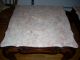 Gorgeous Vintage Pair Of Mahogany With Marble Top End Tables 1900-1950 photo 5