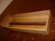 Antique Wood Library Card File Cabinet Box Drawer Part With Handle 1900-1950 photo 2